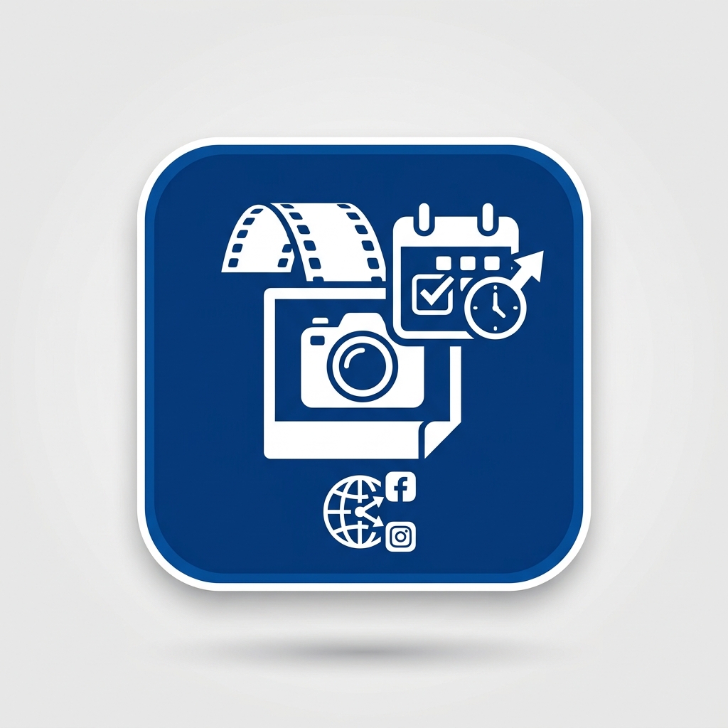 Logo de Sistema de creación de contenido para redes sociales